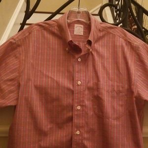 Brooks Brothers Button Down Short Sleeve Shirt
